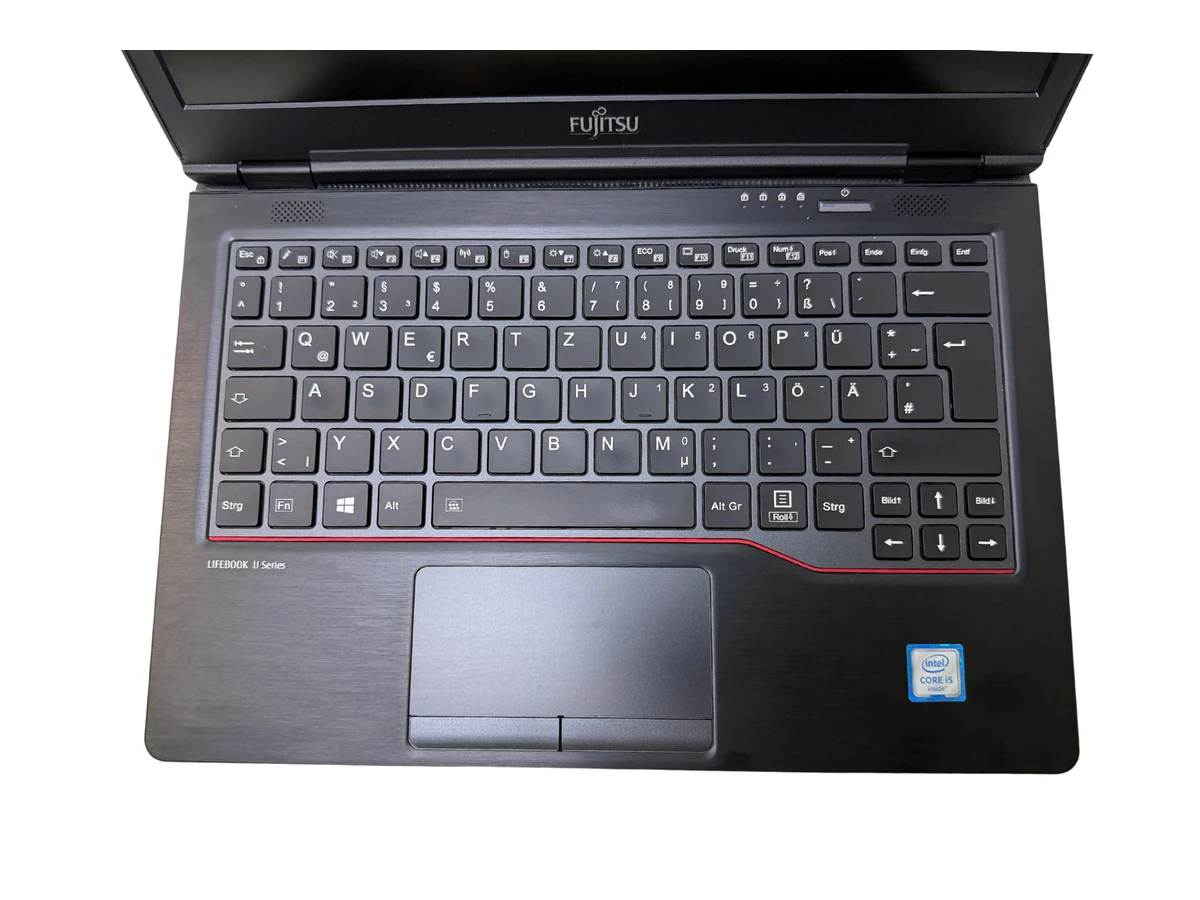 FUJITSU LIFEBOOK U747 Core  i5-6300U - 2400GHZ 2/4 / 8GB RAM / 256 SSD WITH ORIGINAL ADAPTOR 14* FULL HD IPS