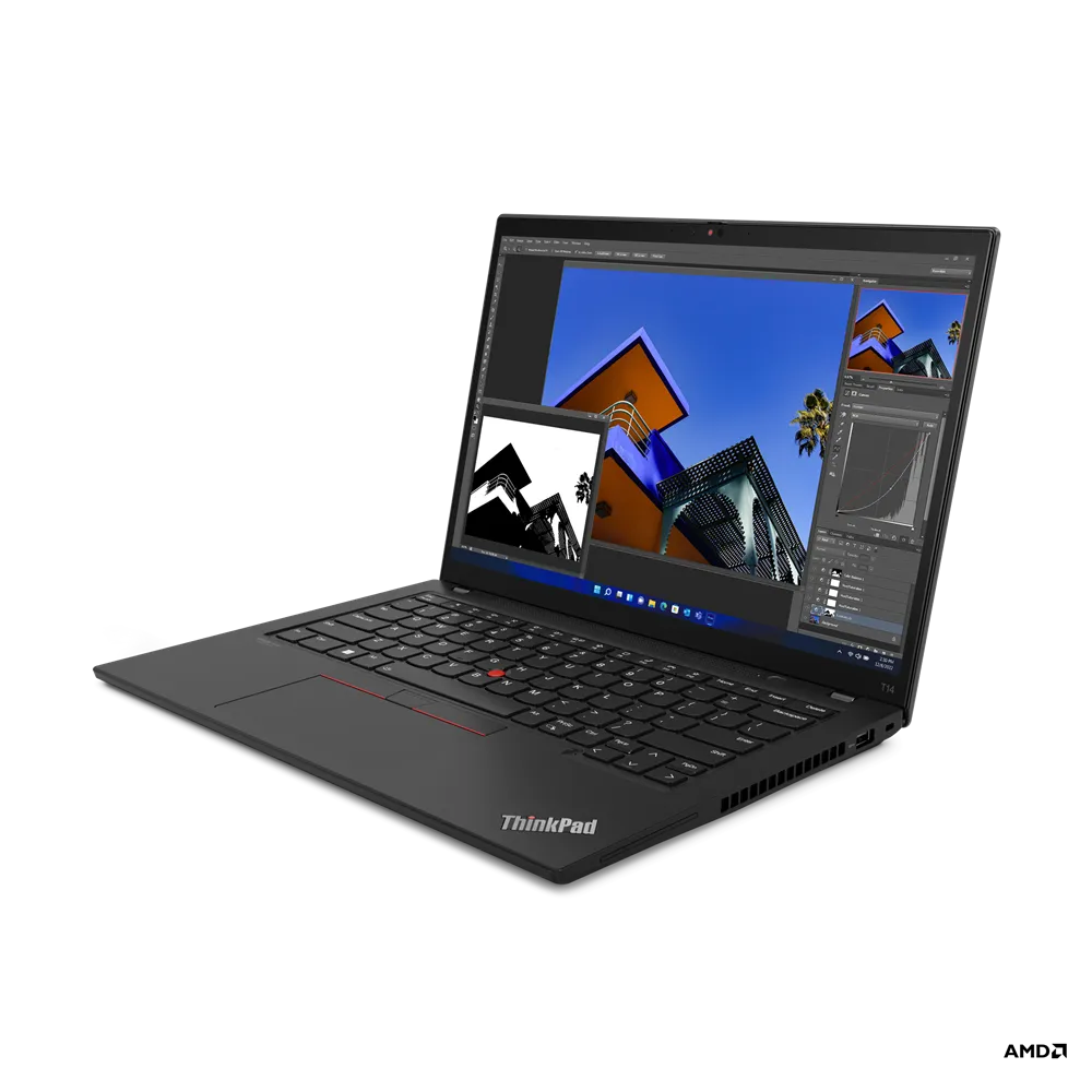 ThinkPad LENOVO T14 GEN3 Ryzen 5 PRO 6650U with Radeon Graphics  - 2900Ghz 6/12 / 16GB /512SSD / WITH AC ORIGINAL ADAPTOR SCREEN 15,6'' IPS 1920*1080